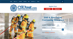 Desktop Screenshot of csutest.com